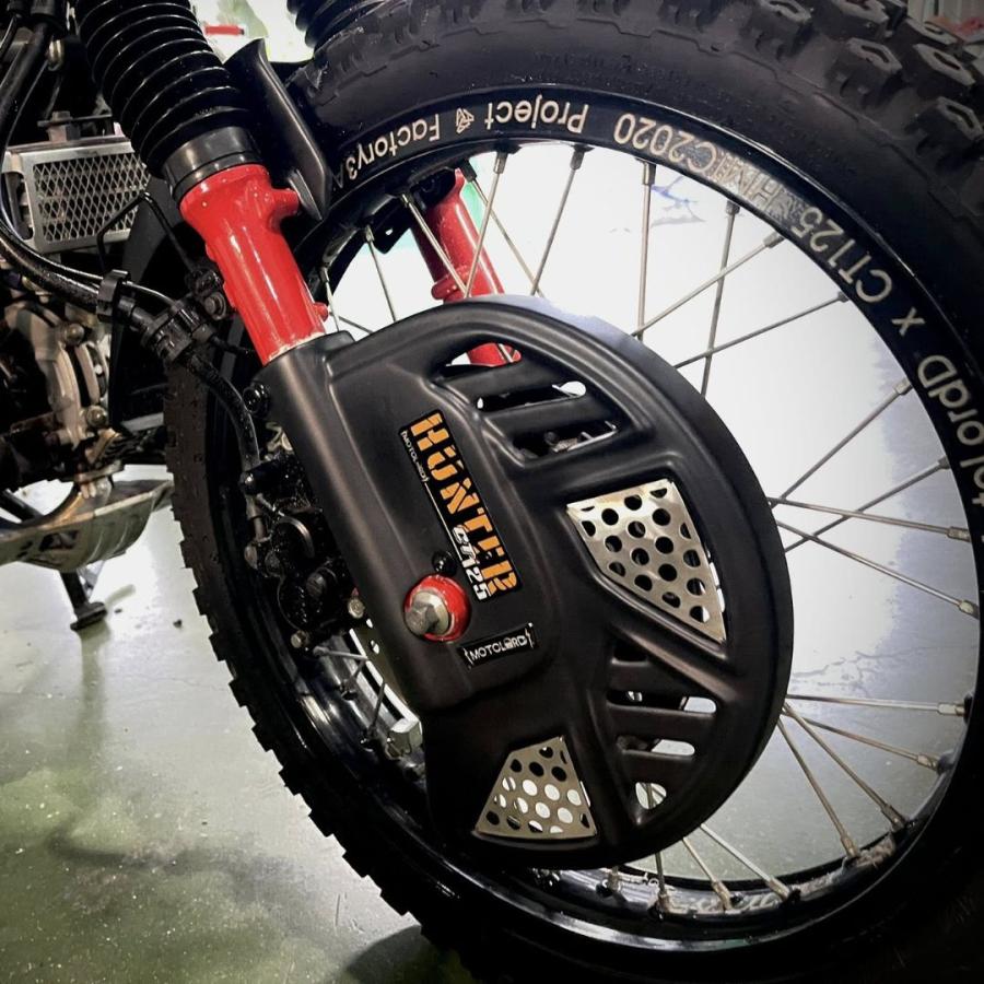 MotolordD CT125 ハンターカブ フロントディスクプロテクター JA55
