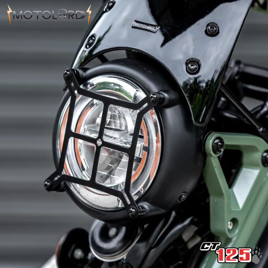 HONDA CT125 ハンターカブ ヘッドライトガード MotolordD ヘッドライト