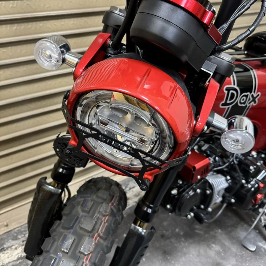 ホンダ ダックス125用 ヘッドライトガード モトロード/Motolordd Head Light Cover V4 For HONDA DAX125 JB04｜smartsmokers｜07