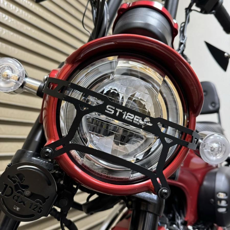 ホンダ（HONDA） ダックス125用 ヘッドライトガード モトロード