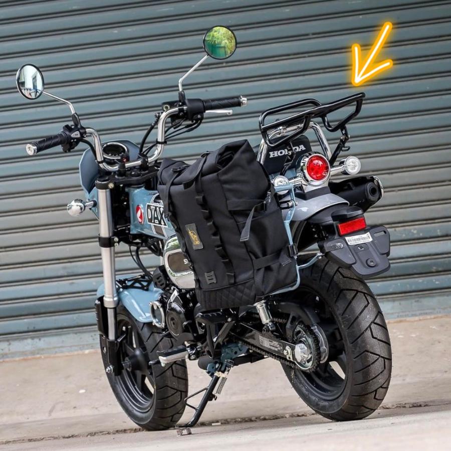 ホンダ ダックス125用リアキャリアMotolordD REAR LUGGAGE CARRY ホンダ ダックス125用リアキャリアMotolordD REAR LUGGAGE CARRY