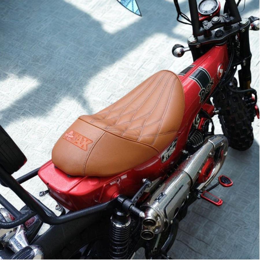 ホンダ ダックス ST125 交換用シート[Model B] ライトブラウン