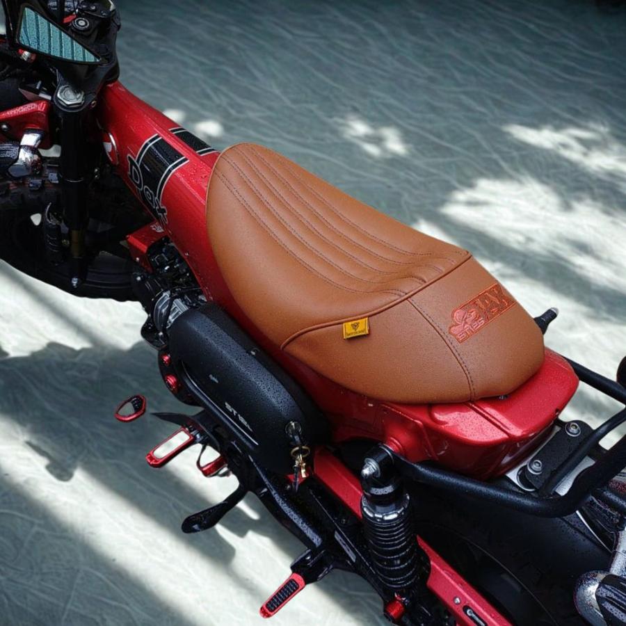 ホンダ ダックス ST125 交換用シート[Model B] ライトブラウン