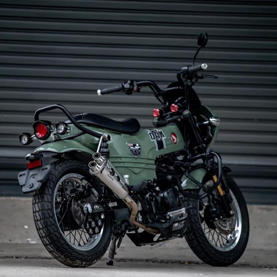ホンダ（HONDA） ダックス125 ST125用フレームボディカバー グリーン