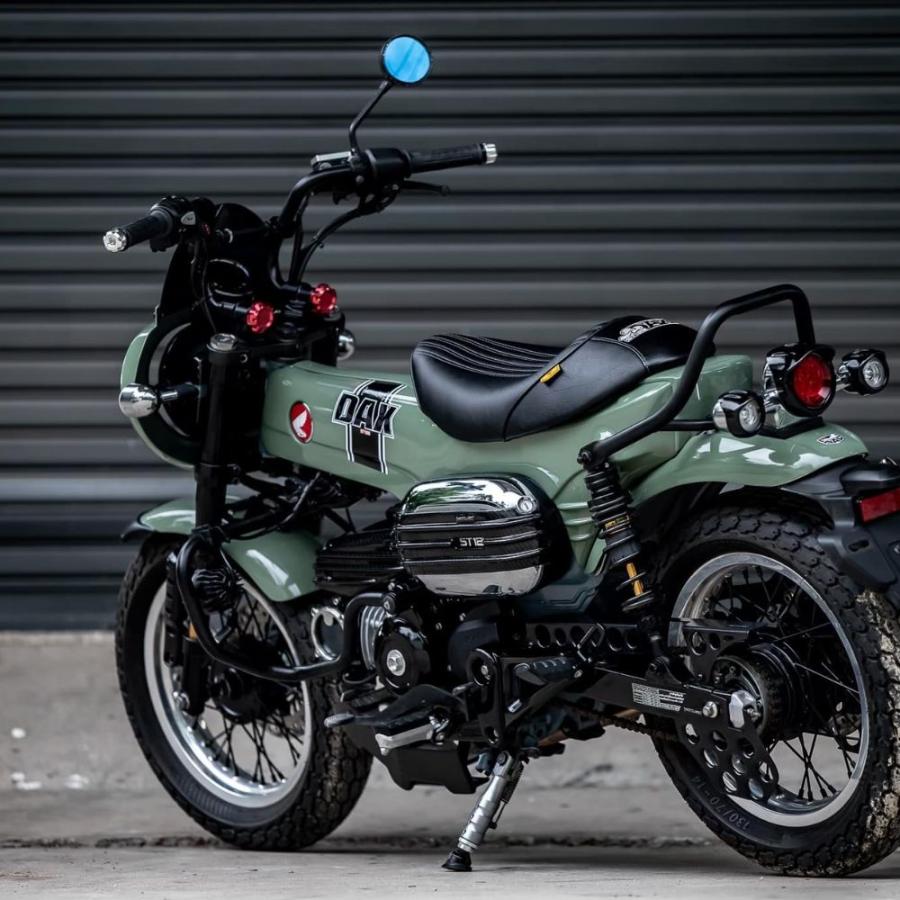 ホンダ（HONDA） ダックス125 ST125用フレームボディカバー グリーン