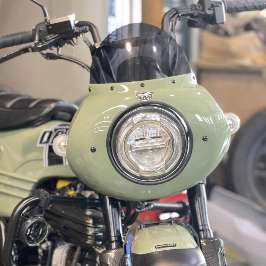 ホンダ（HONDA） MotolordD DAX125用ヘッドライトカウル グリーン