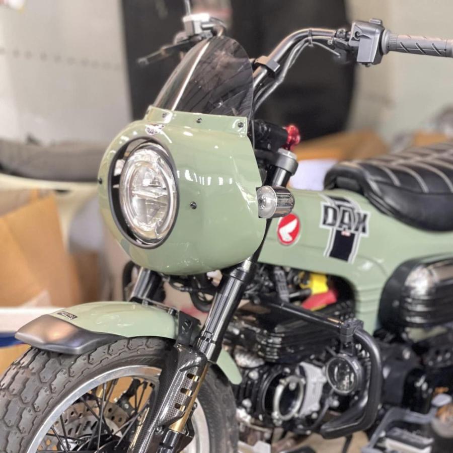 ホンダ（HONDA） MotolordD DAX125用ヘッドライトカウル グリーン