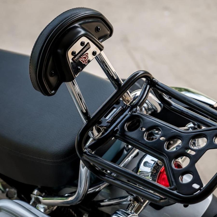 ダックス 125用 背もたれ ホンダ（HONDA） ダックス125 ST125用背もたれ付きシーシーバー