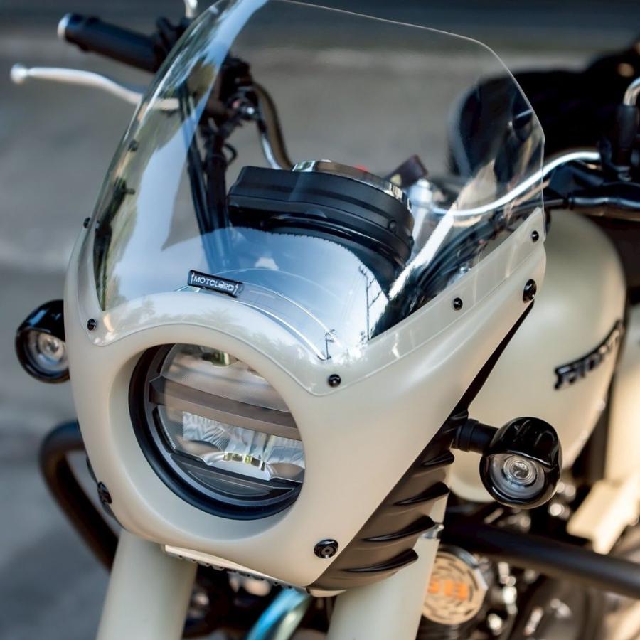 HONDA GB350C ウインカーカバーガード 左右セット ブラック ウインカー