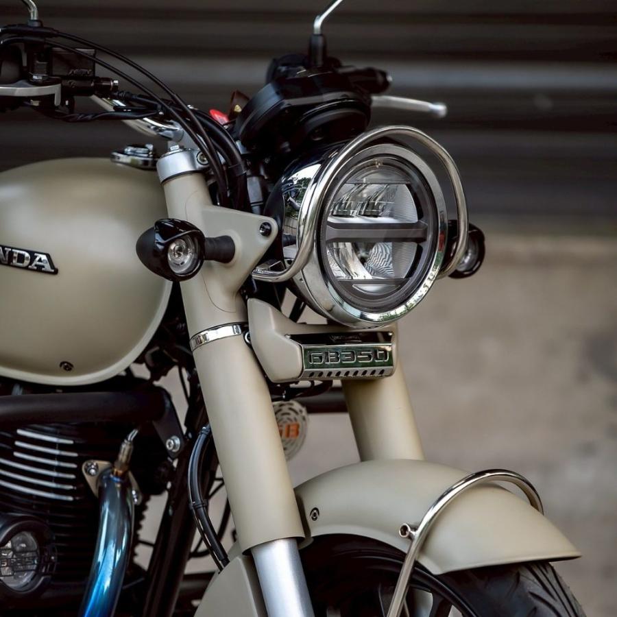 HONDA GB350C ウインカーカバーガード 左右セット ブラック ウインカー