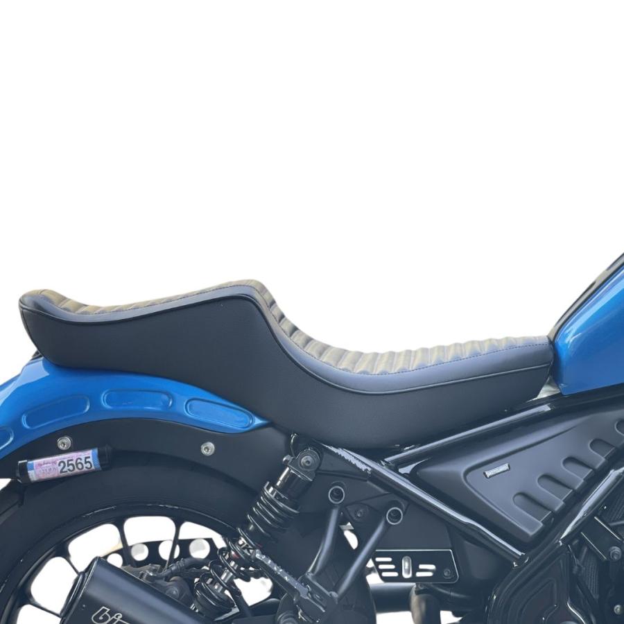 ホンダ レブル250/500交換用ダブルシート V7モトロード / MotolordD