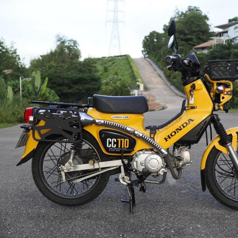 クロスカブ CC110     イエローブラック　JA10 クロスカブ クロスカブCC110 フルエキゾースト マフラー JA60 JA59