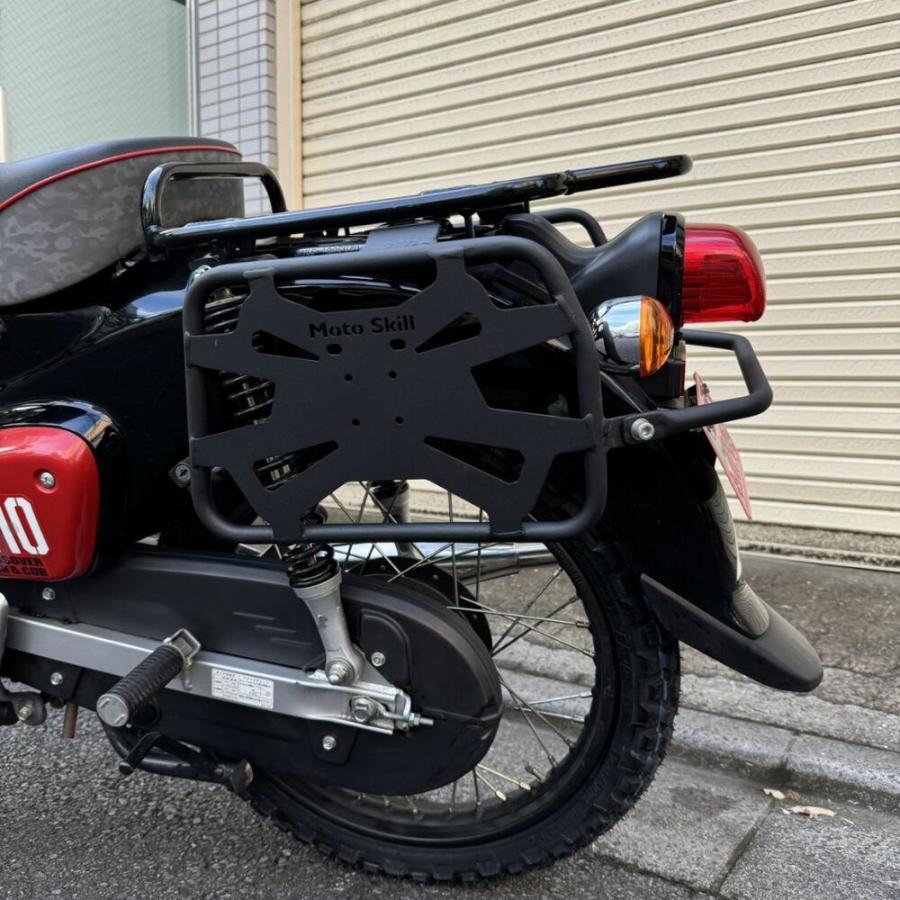 ホンダエイプカーゴラックとボックス（バイクではない） クロスカブ モートースキール CC110用サイドラック / MotoSkill Side
