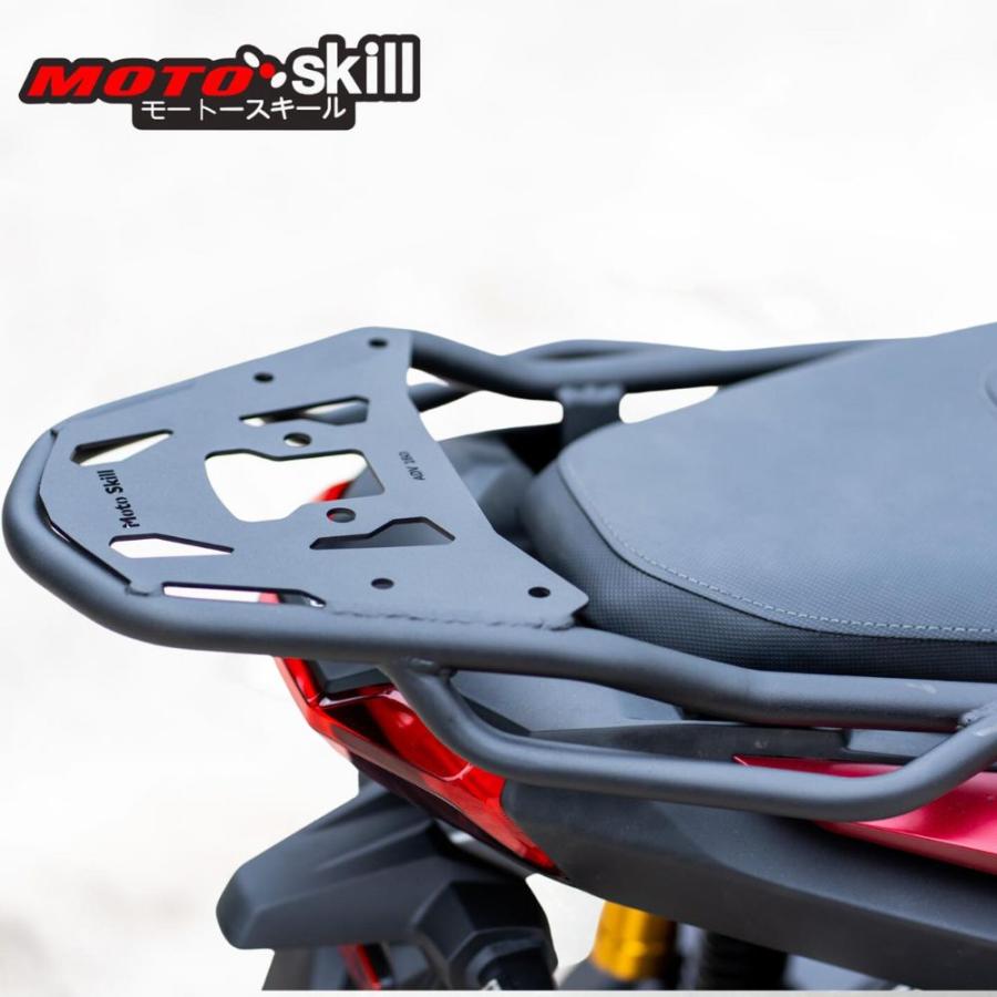 ホンダADV160キャリア ホンダ（HONDA） リアキャリア ADV160 HONDA グラブバー付 最大積載量
