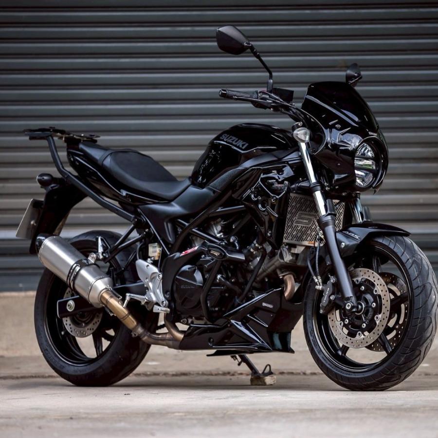 スズキsv650 ABS　2022年シート C-RACER シート ブラック SV650 16- : モトパーツ バイク