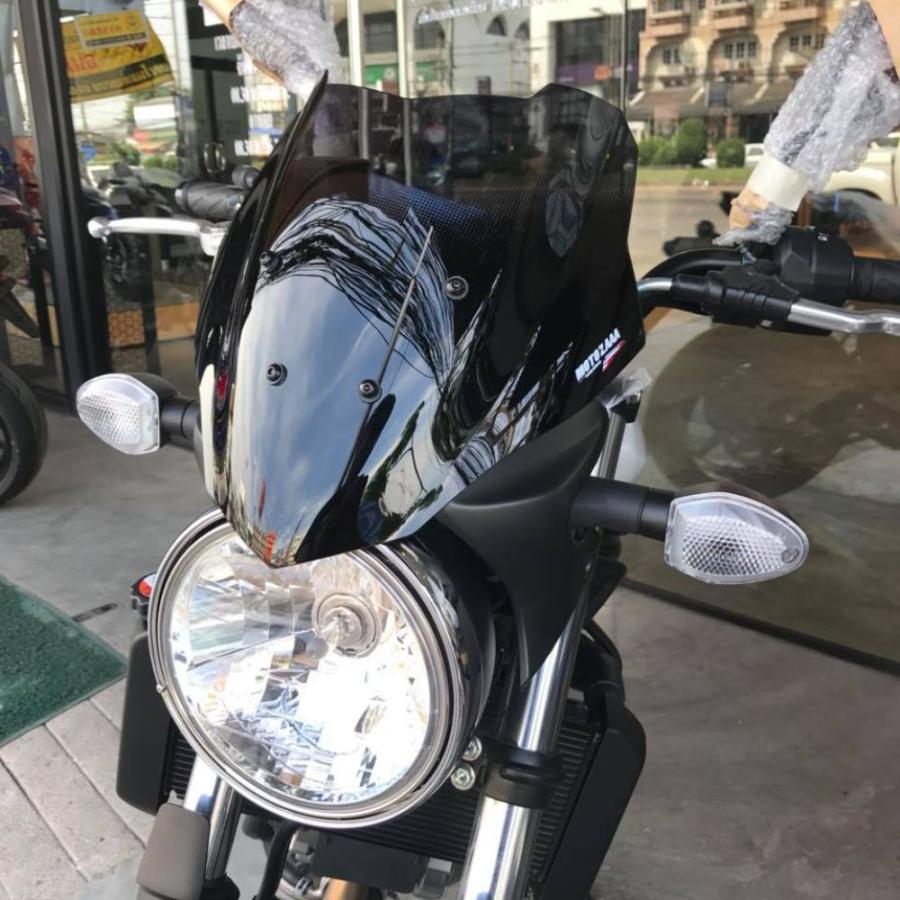スズキ（SUZUKI） MOTOZAAA製 ウインドスクリーン V1 スモーク風防