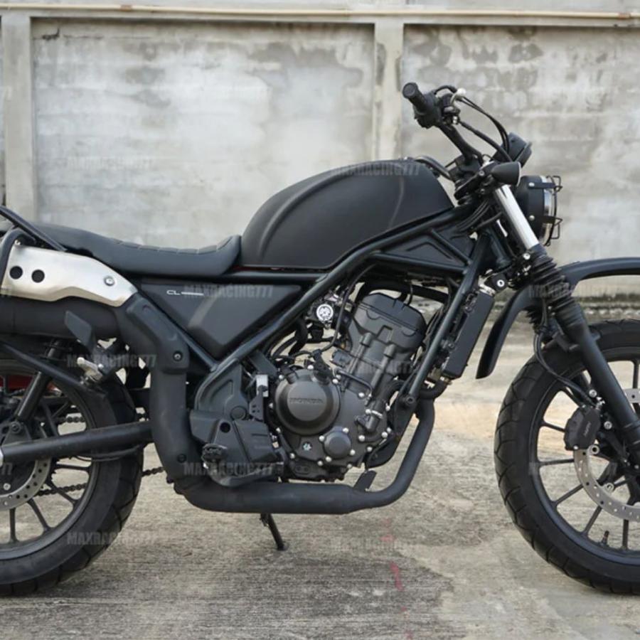 ホンダ MAXNUS ホンダCL250/500 マットブラック タンクカバー