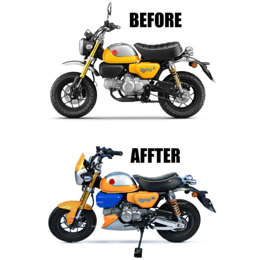 MAXNUS アンダーカウル ベリーパンガード ホンダモンキー125 (2022