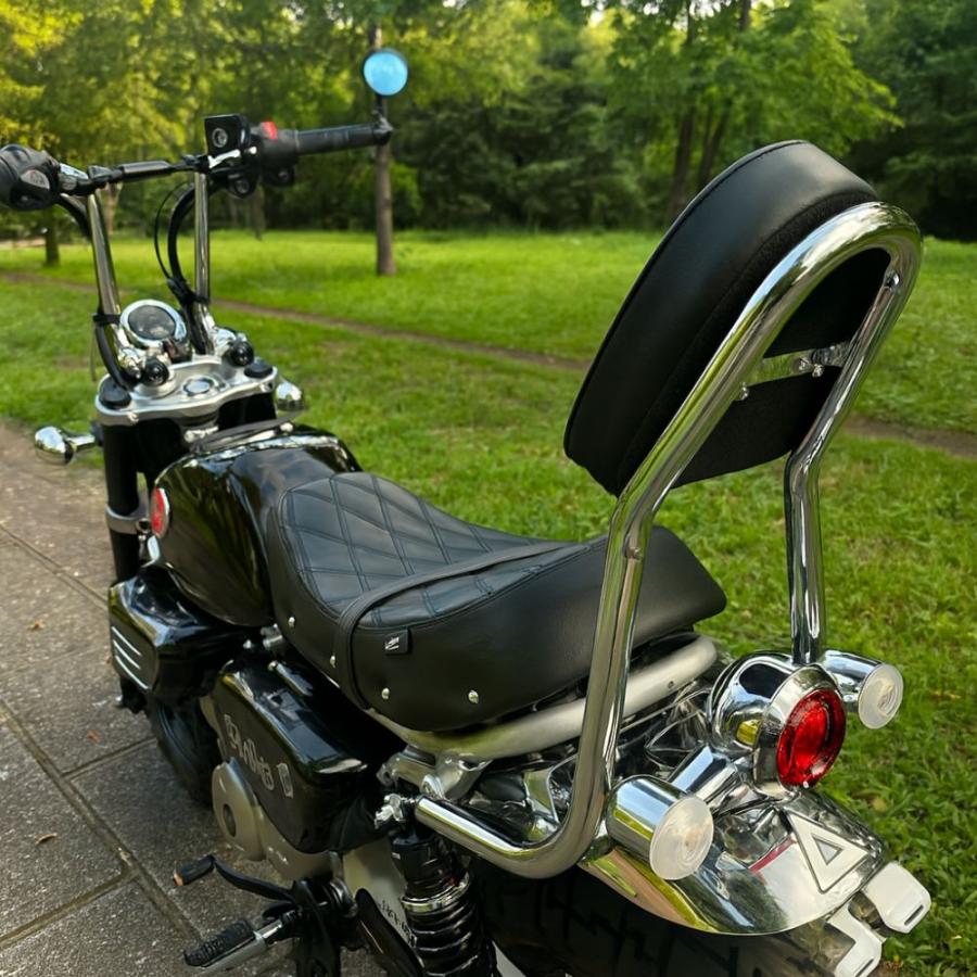 ホンダ MAXNUS モンキー125用バックレスト付きタンデムバー