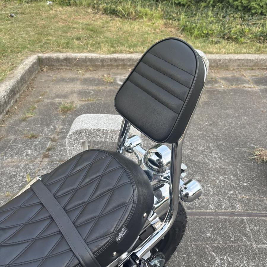 ホンダ（HONDA） MAXNUS モンキー125用バックレスト付きタンデムバー