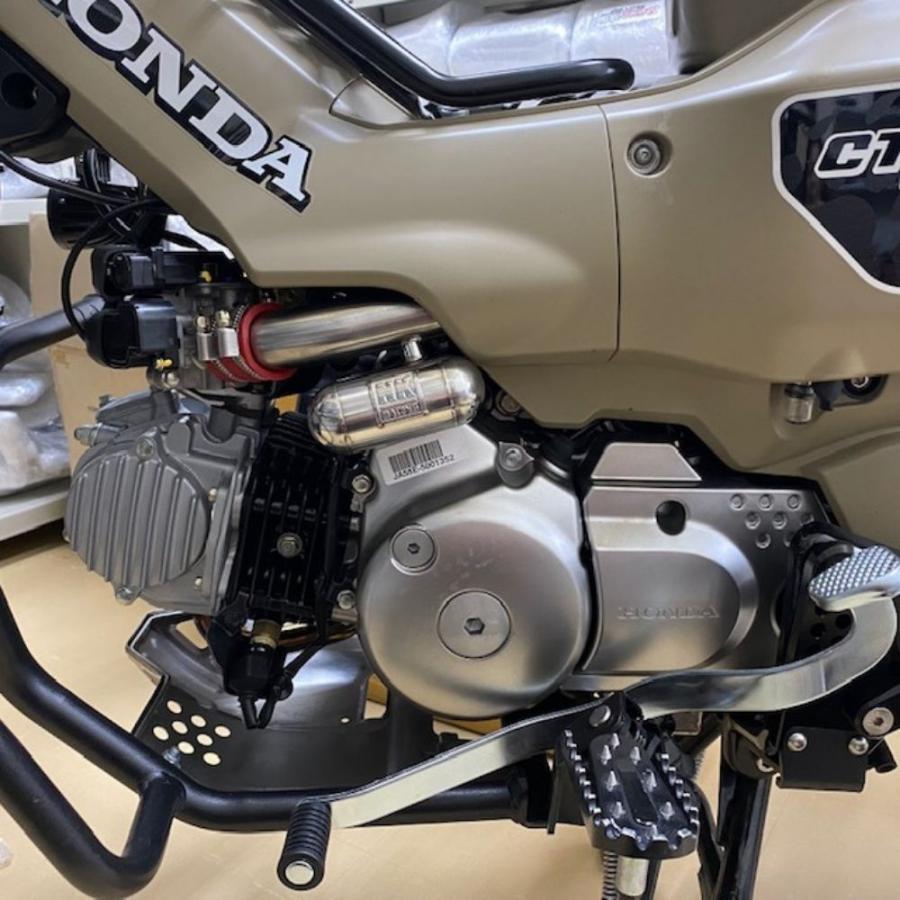 ホンダ ハンターカブ CT125小型タンク付きエアインレットパイプ NK RACING Air inlet pipe with a ...