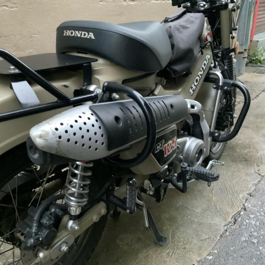 ホンダ ハンターカブ用マフラーガード HONDA CT125 Pipe Cover JA55 JA65｜smartsmokers｜03