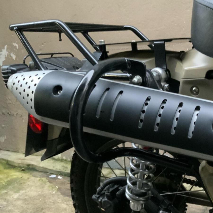 ホンダ ハンターカブ用マフラーガード HONDA CT125 Pipe Cover JA55 JA65｜smartsmokers｜04