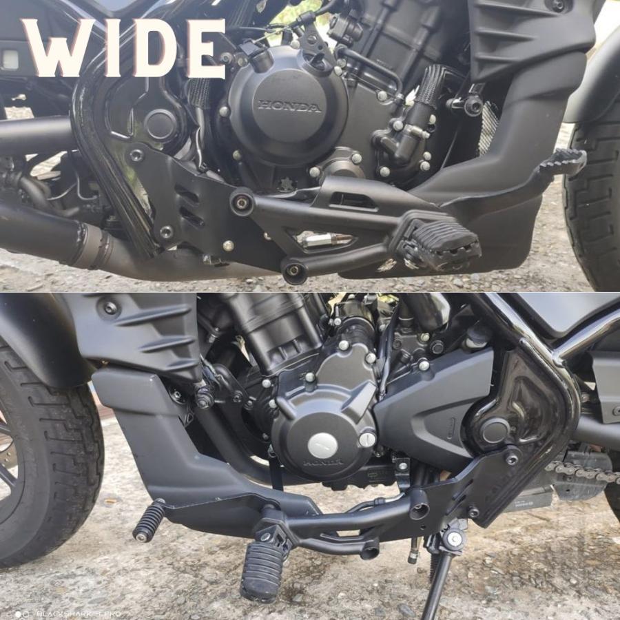 レブル250/500用　フォワードコントロールキット Red Dragon ホンダ レブル250 フォワードコントロールキット