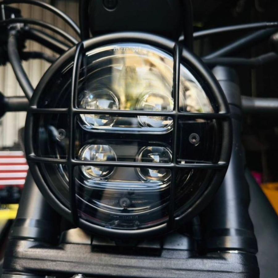 Diabolus by K-SPEED レブル CL用ヘッドライトガード Diabolus by K