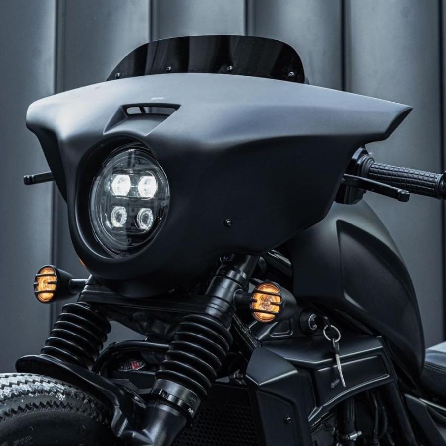 XR250 ヘッドライト　サイドカバー ホンダレブル250/500ツーリングヘッドライトカバーRB0195 2020年モデル