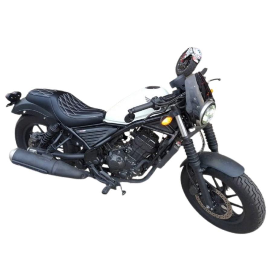 ホンダ レブル250/500交換用ダブルシート/モトロード Honda ホンダ レブル250/500交換用ダブルシート/モトロード Honda