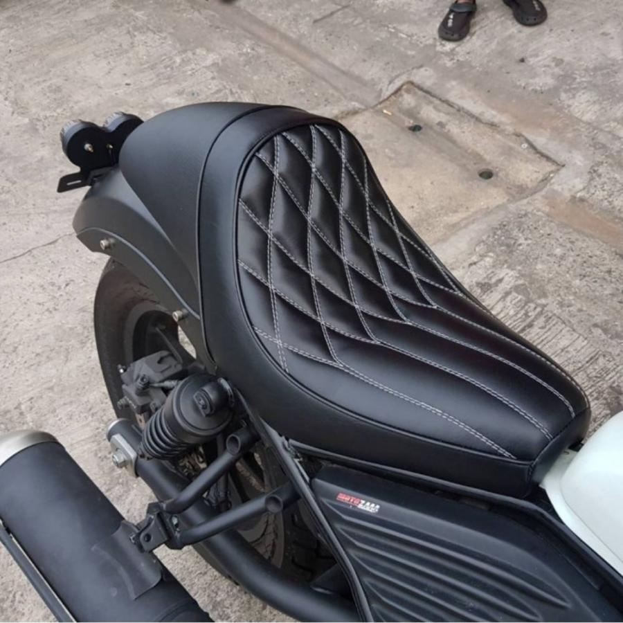 ホンダ レブル250/500交換用ダブルシート/モトロード Honda ホンダ レブル250/500交換用ダブルシート/モトロード Honda