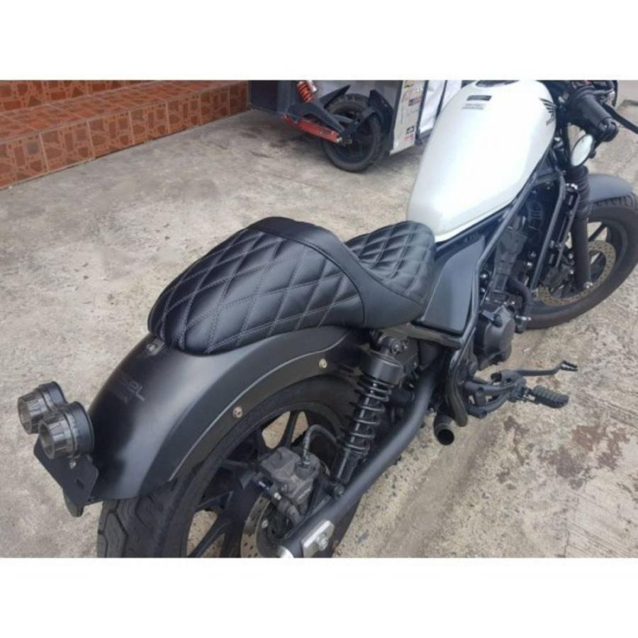ホンダ レブル250/500交換用ダブルシートモトロード Honda Rebel ホンダ レブル250/500交換用ダブルシートモトロード Honda Rebel