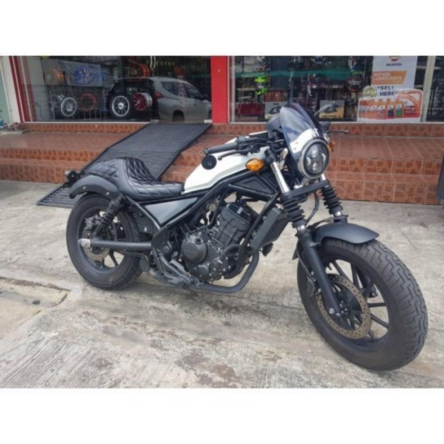 ホンダ レブル250/500交換用ダブルシートモトロード Honda Rebel ホンダ レブル250/500交換用ダブルシートモトロード Honda Rebel