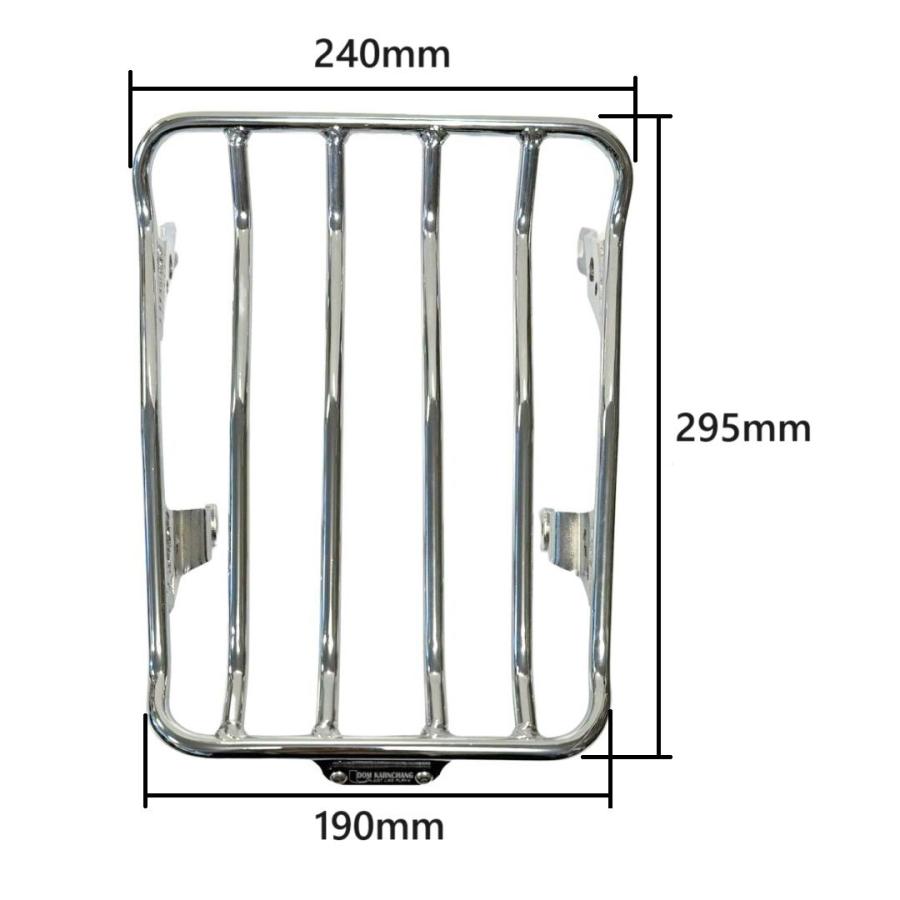 ホンダ スーパーカブ C125用 リアキャリア / UDOM Rear Luggage Carry Rack For HONDA C125 / リア ラゲッジ キャリーラック JA48 JA58_4