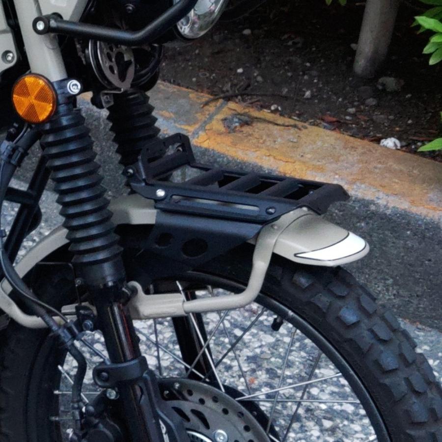 ホンダハンターカブCT125用フロントフェンダーキャリア  HONDA CT125 Front Fender Carrier UDOM KARNCHANGウードンカーンチャン JA55 JA65｜smartsmokers｜04