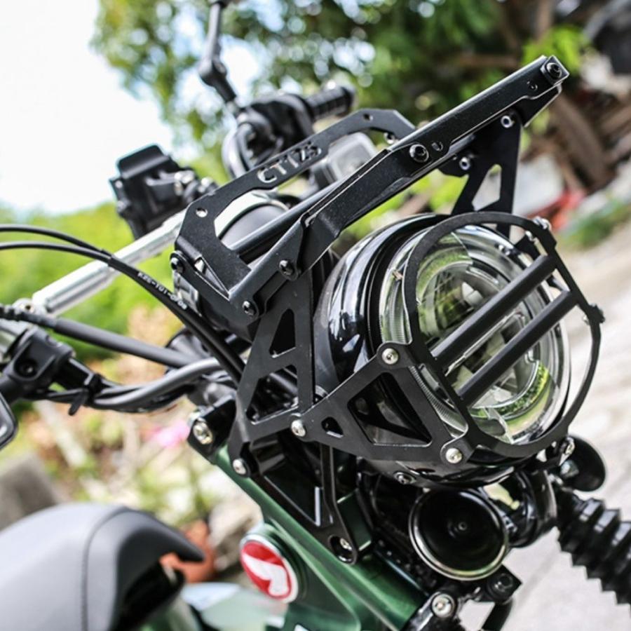 ホンダハンターカブCT125/Monkey125用ヘッドライトガード/UDOM KARNCHANG HEADLIGHT GUARD V2