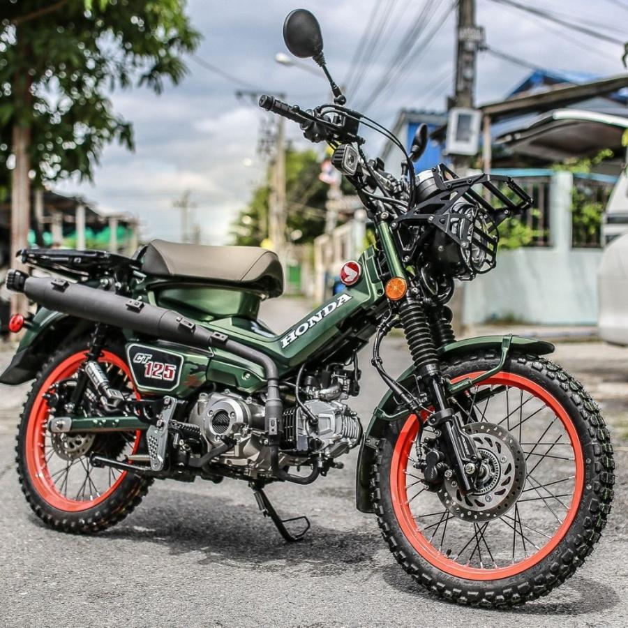 ホンダ（HONDA） ホンダハンターカブCT125用ヘッドライトガード/UDOM