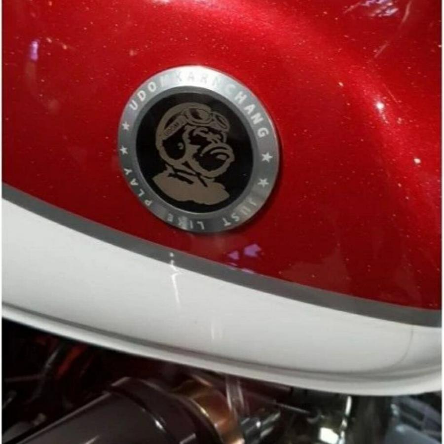 ホンダモンキー125JB05 フュエルタンク ガソリンカスタムパーツ エンブレム ホンダ（HONDA） UDOM KARNCHANG ホンダモンキー125 タンクエンブレム