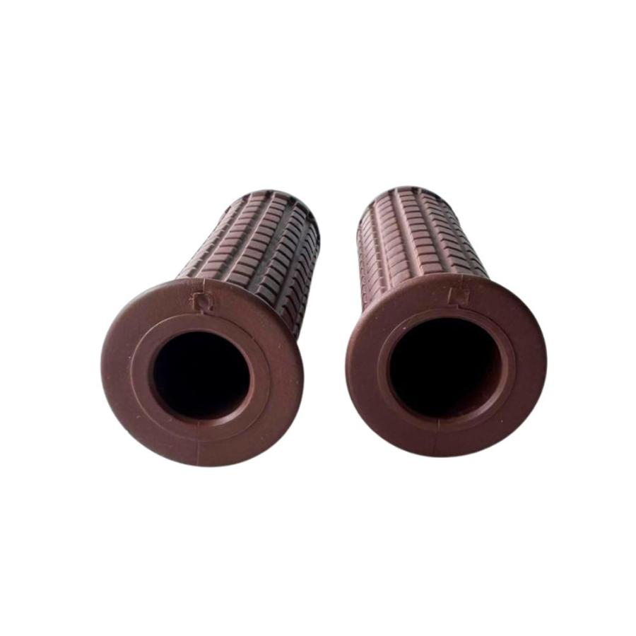 Diabolus by K-SPEED ブラウンハンドルグリップ 22.2mm 左右セット