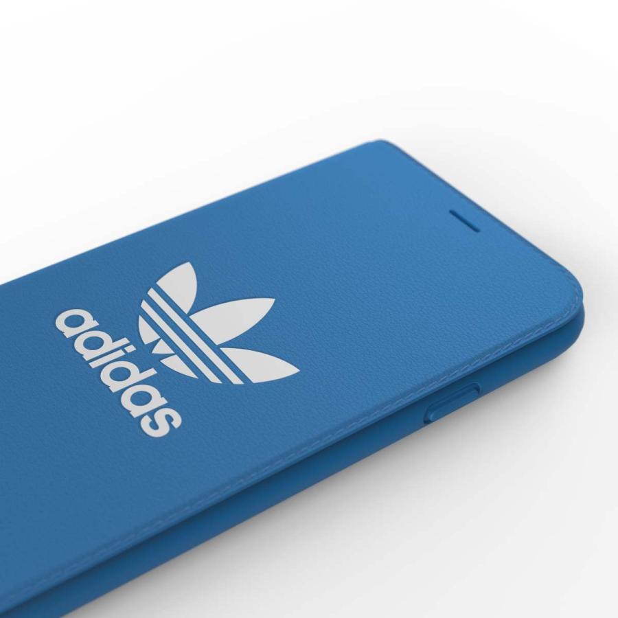 adidas アディダス iPhone X / iPhone XS 手帳型ケース アイフォン 手帳 ケース カバー スマホケース 耐衝撃 TPU BASIC ブルーバード 青 おしゃれ ブランド｜smartstyle-select｜06