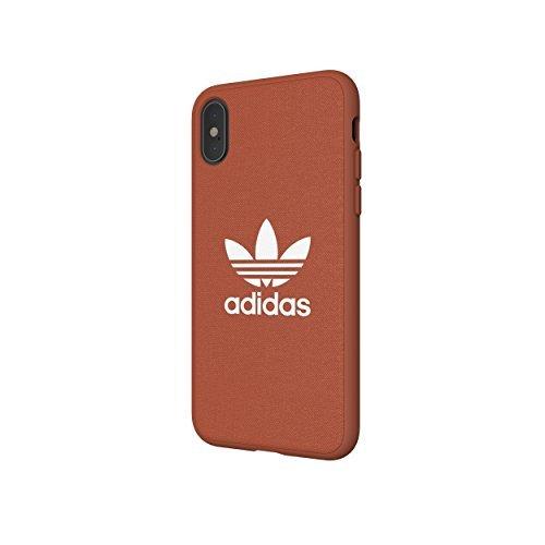 adidas アディダス iPhone X / iPhone XS ケース スマホケース耐衝撃 TPU キャンバス地 adicolor シフトオレンジ｜smartstyle-select｜03