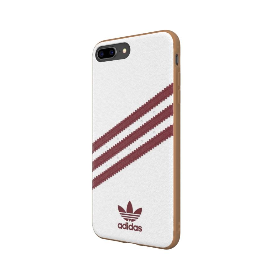 adidas アディダス iPhone 6 Plus / 6S Plus / 7 Plus / 8 Plus ケース 耐衝撃 TPU SAMBA サンバ x ガムソール ホワイト/カレッジエイトバーガンディー | adidas Originals | 03