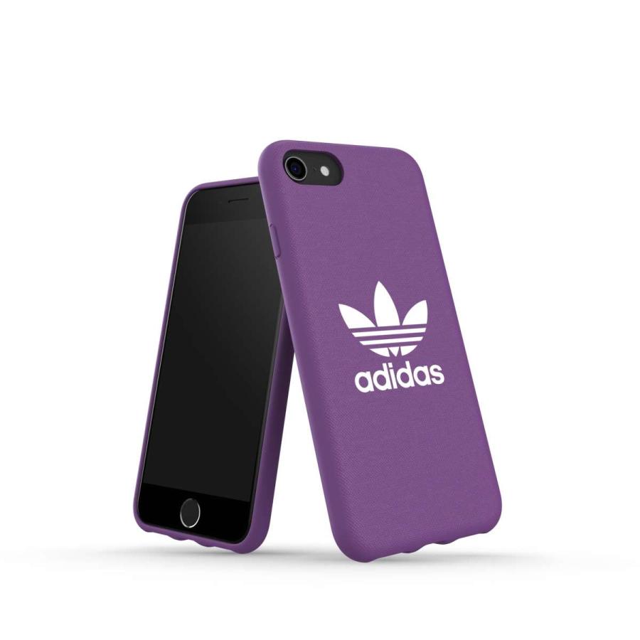 adidas アディダス iPhone 6 Plus / 6S Plus / 7 Plus / 8 Plus ケース スマホケース アイフォン カバー 耐衝撃 TPU キャンバス地 adicolor アクティブパープル | adidas Originals