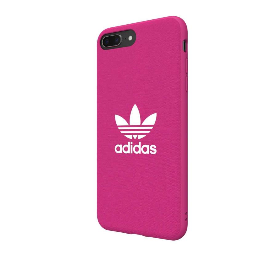 adidas アディダス iPhone 6 Plus / 6S Plus / 7 Plus / 8 Plus ケース 耐衝撃 TPU キャンバス地 adicolor ショックピンク ロゴ おしゃれ ブランド｜smartstyle-select｜03