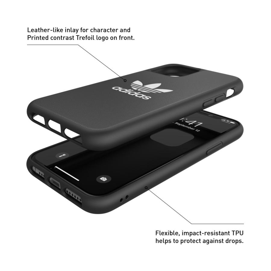 adidas アディダス iPhone 11 Pro ケース アイフォン カバー スマホケース 耐衝撃 TPU BASIC ブラック 黒 おしゃれ スマホカバー ブランド | adidas Originals | 02