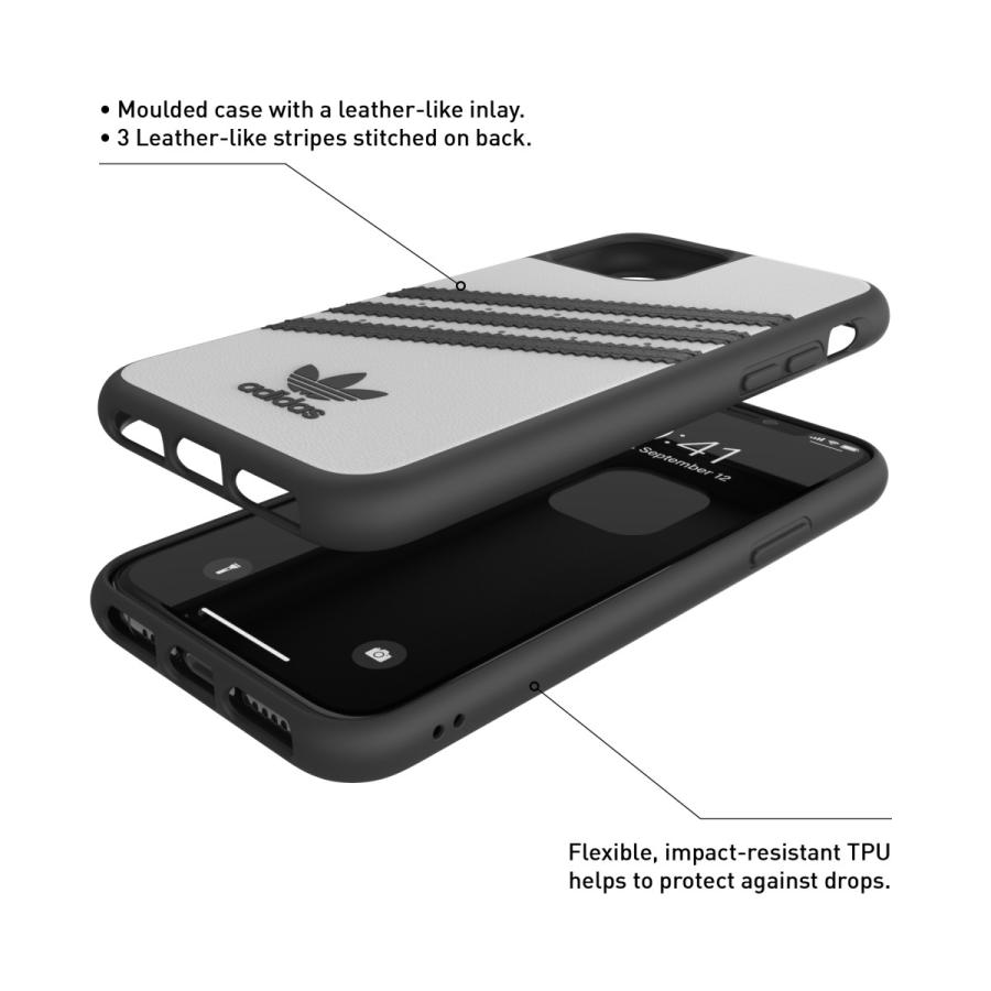 adidas アディダス iPhone 11 Pro ケース アイフォン カバー スマホケース 耐衝撃 TPU SAMBA サンバ ホワイト 白 おしゃれ スマホカバー ブランド | adidas Originals | 02
