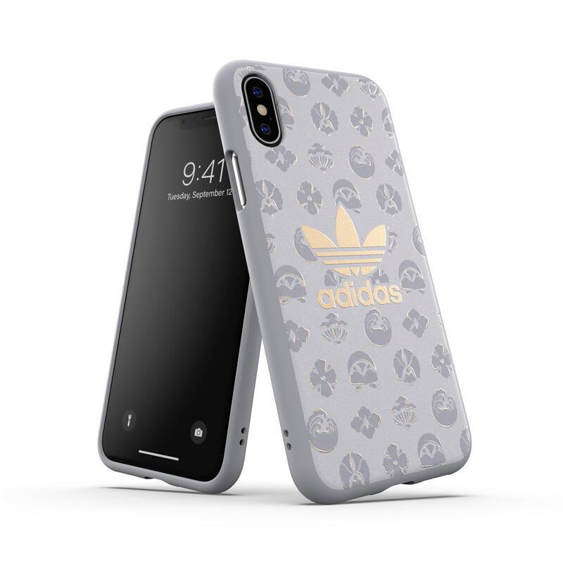 adidas アディダス iPhone11pro 11 pro iPhoneXS X XS ケース ブランド ロゴ おしゃれ 人気 かわいい 耐衝撃 モノグラム グレー | adidas Originals | 02