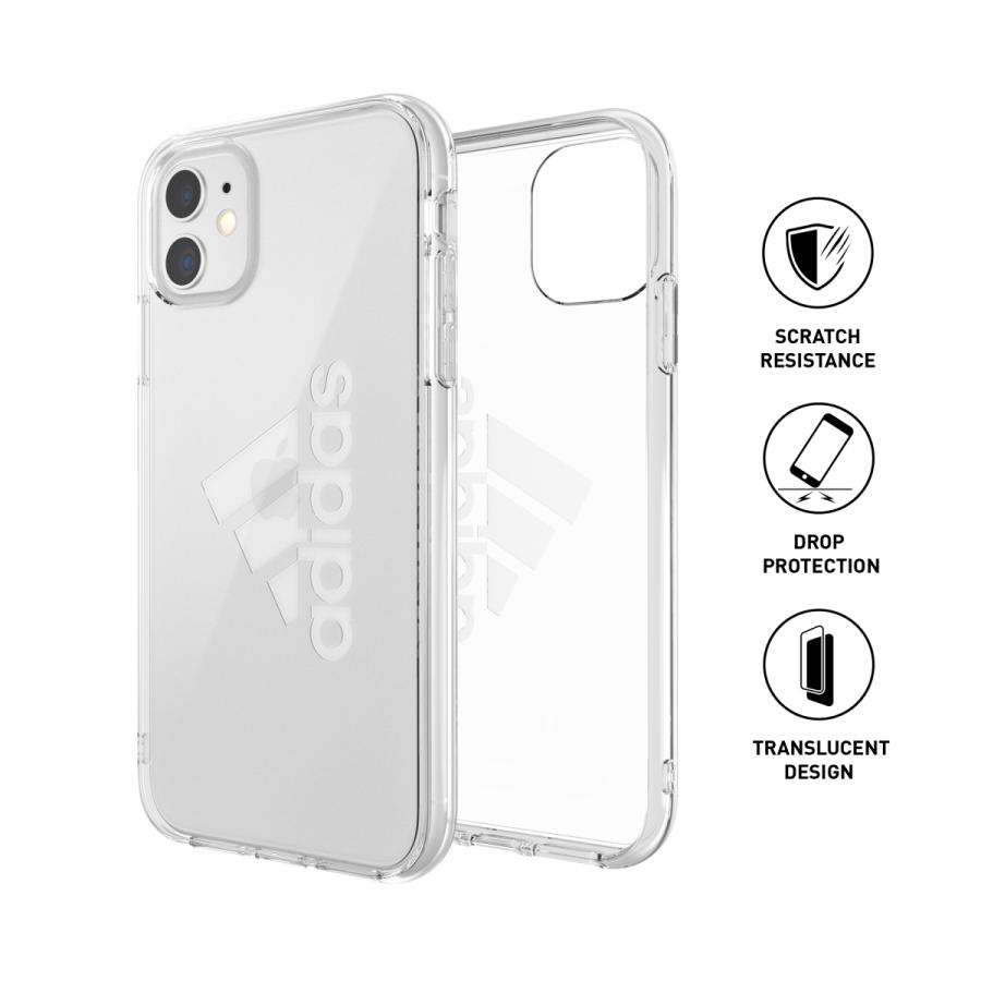 adidas アディダス iPhone 11 ケース クリアケース スマホケース アイフォン カバー 耐衝撃 TPU ビッグ・ロゴ クリアカラー おしゃれ スマホカバー ブランド｜smartstyle-select｜02