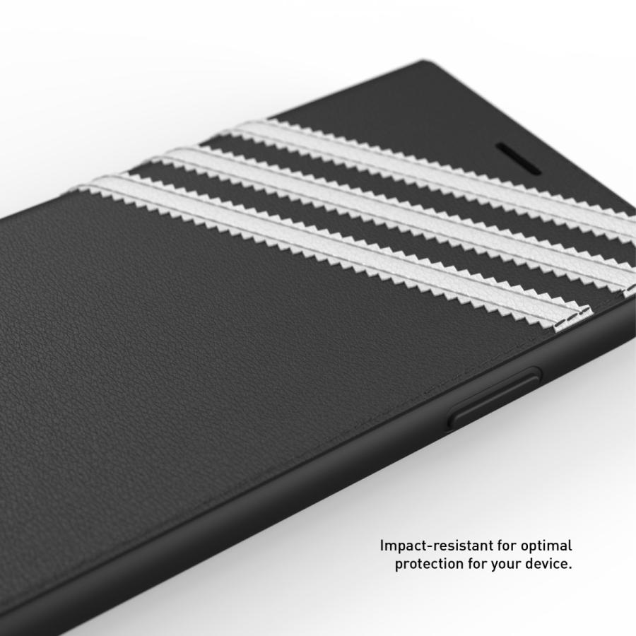 adidas アディダス iPhone 11 手帳型ケース アイフォン 手帳 ケース カバー スマホケース 耐衝撃 TPU SAMBA サンバ ブラック 黒 おしゃれ スマホカバー ブランド｜smartstyle-select｜05